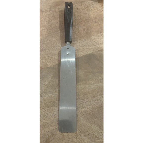EKCO Other - Vintage Ekco Forge Cake Icing Spatula Stainless Steel Black Handle USA 12"